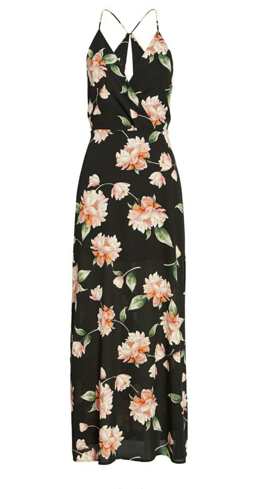 Lush Surplice Maxi Dress